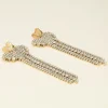 Universe Statement Oorbellen Hartje Met Strass