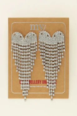 Universe Statement Oorbellen Met Strass