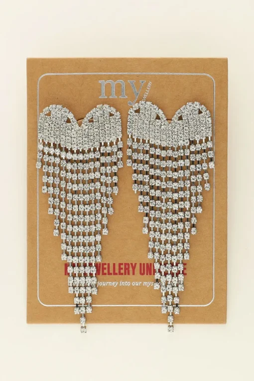 Universe Statement Oorbellen Met Strass