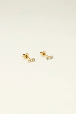 Universe Studs Met Zilveren Rondjes