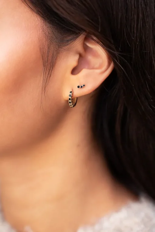 Universe Studs Met Zwarte Rondjes