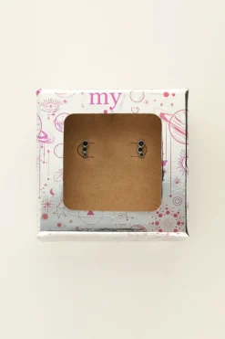 Universe Studs Met Zwarte Rondjes