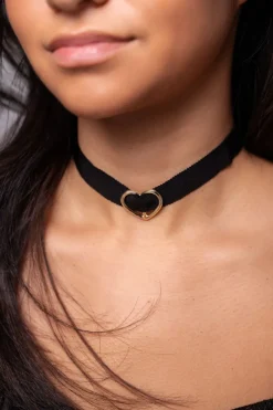 Verstelbare Choker Met Hart