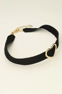Verstelbare Choker Met Hart
