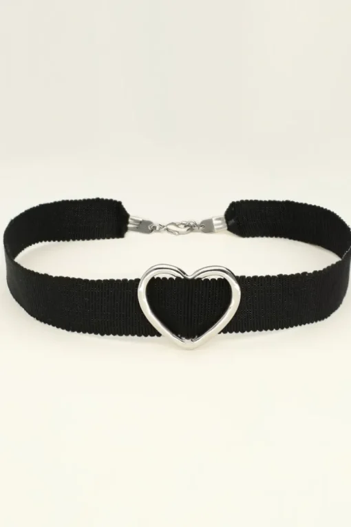 Verstelbare Choker Met Hart