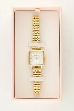 Vierkant Horloge Met Schakelband