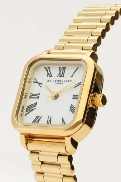 Vierkant Horloge Vintage