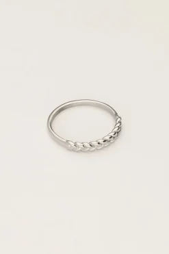 Vintage Gevlochten Ring Minimalistisch