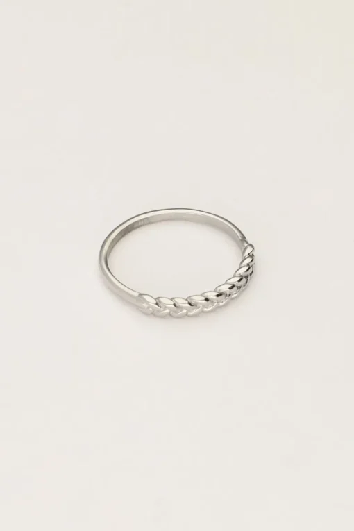 Vintage Gevlochten Ring Minimalistisch