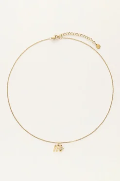 Vintage Ketting Met Initial
