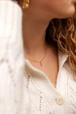 Vintage Ketting Met Initial
