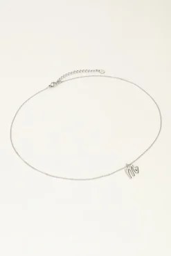 Vintage Ketting Met Initial