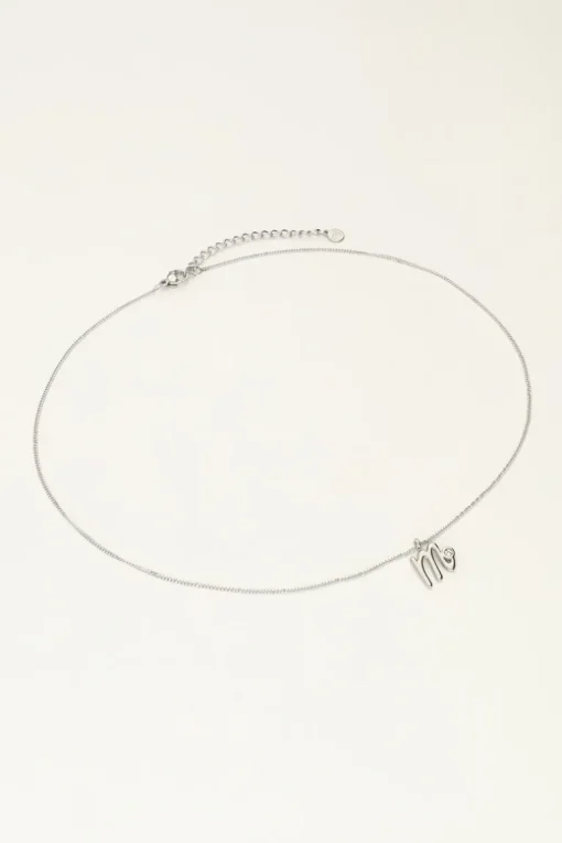 Vintage Ketting Met Initial