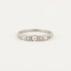 Vintage Klassieke Ring Kristal