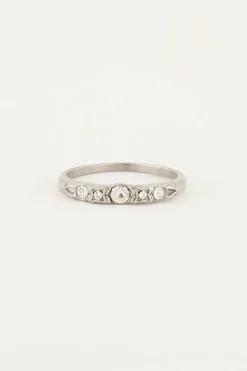 Vintage Klassieke Ring Kristal