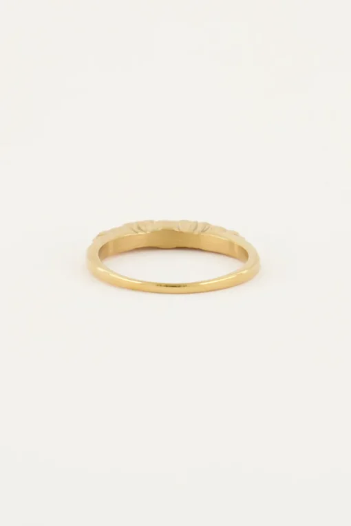 Vintage Klassieke Ring Kristal