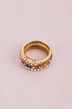 Vintage Klassieke Ring Kristal