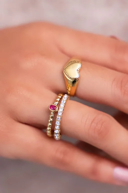 Vintage Ring Kristal