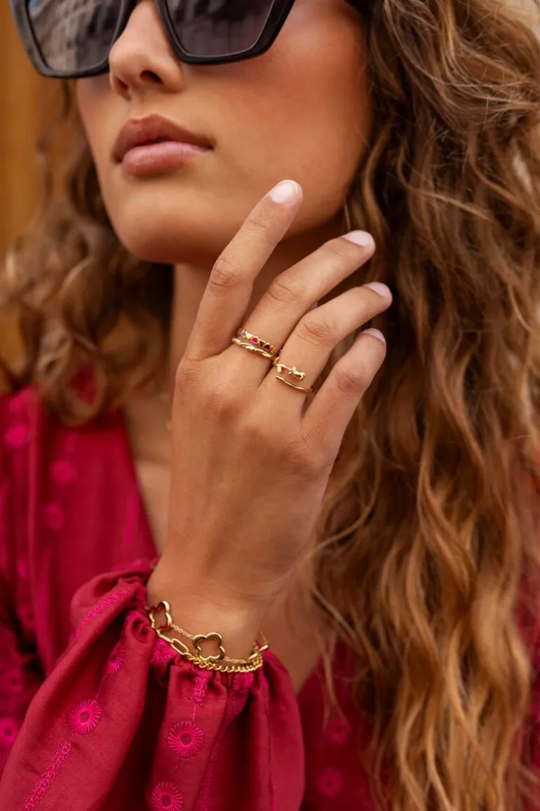 Vintage Ring Met Grote Twist