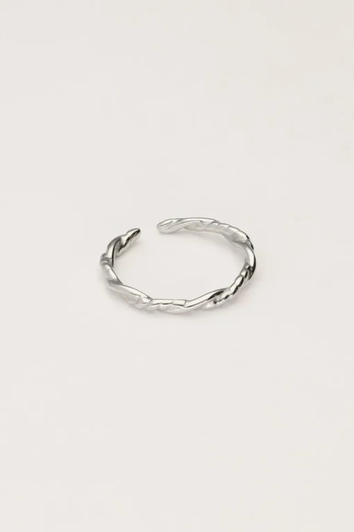 Vintage Ring Met Grote Twist