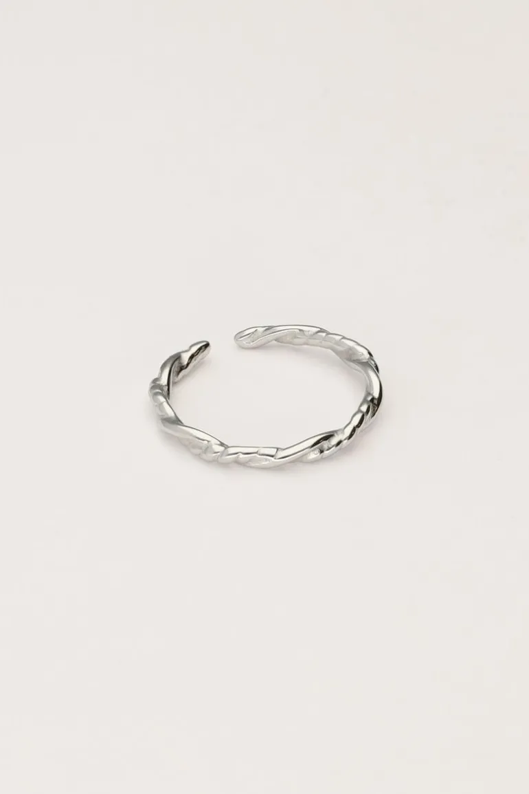 Vintage Ring Met Grote Twist