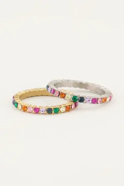 Vintage Ring Multikleur