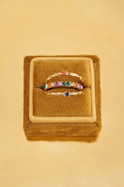 Vintage Ring Multikleur