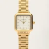Vintage Vierkant Horloge Met Schakelband