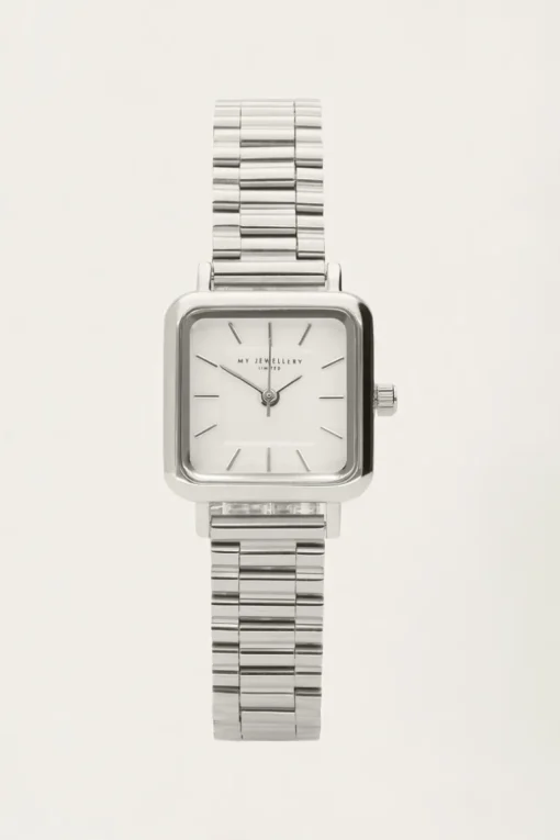 Vintage Vierkant Horloge Met Schakelband