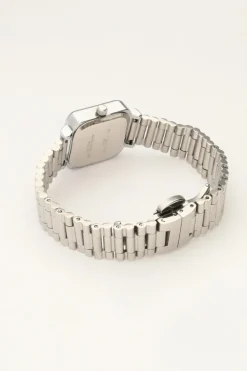 Vintage Vierkant Horloge Met Schakelband