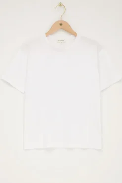 Wit T-shirt ''La Coquette''