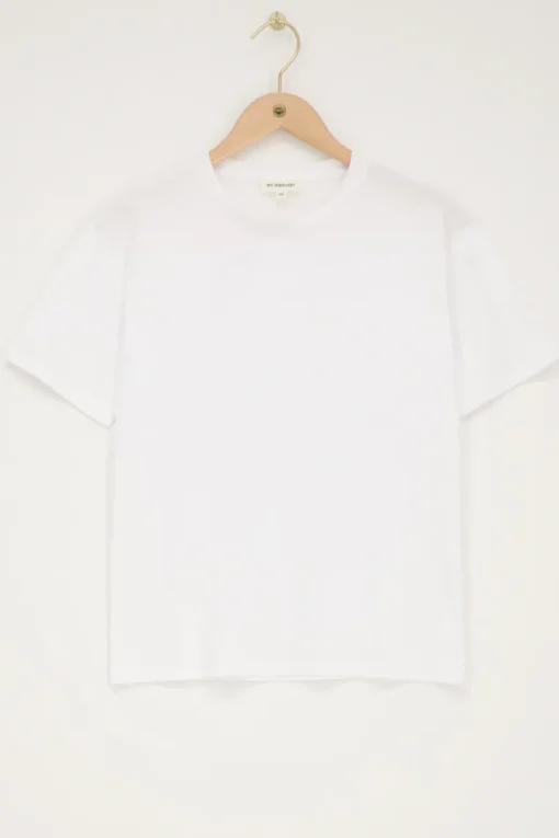 Wit T-shirt ''La Coquette''