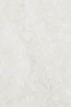 Witte Blouse Met All-over Embroidery