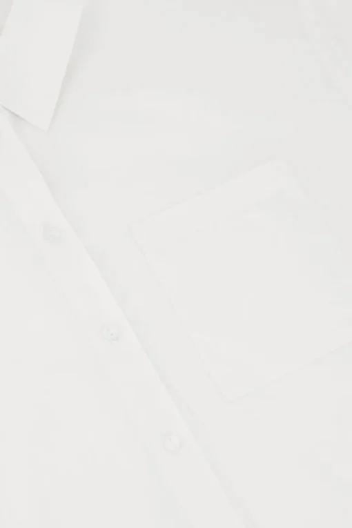 Witte Cropped Blouse
