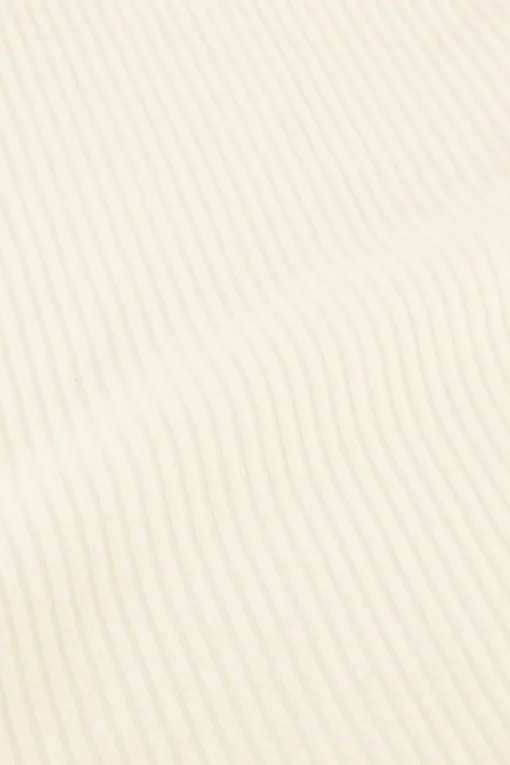 Witte Halter Top Met Rib Structuur