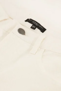 Witte Jeans Met Split