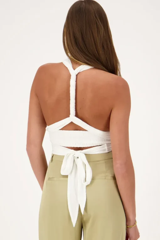 Witte Multiway Top Met Lurex