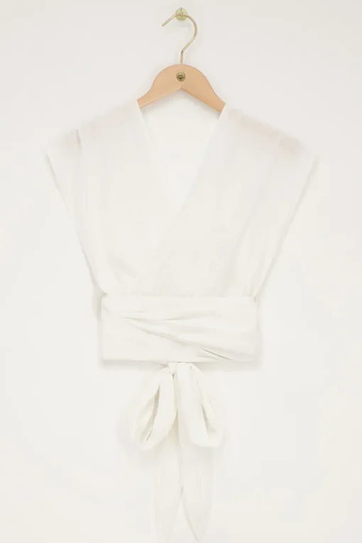 Witte Multiway Top Met Lurex