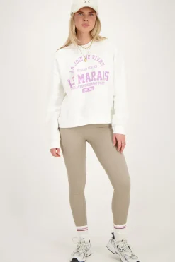 Witte Sweater Le Marais