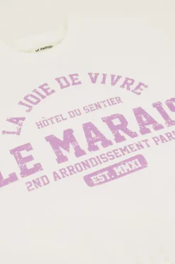 Witte Sweater Le Marais