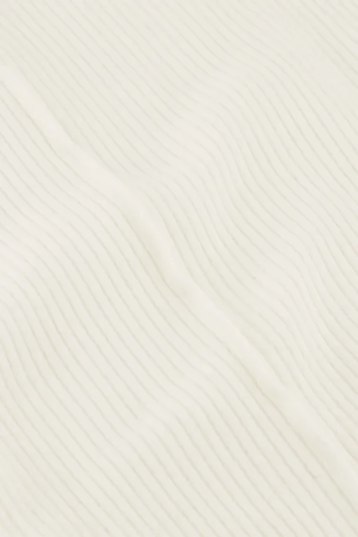 Witte Top Met Rib En Babylock