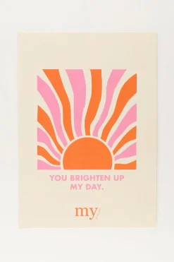 'You Brighten Up My Day'' Kaart