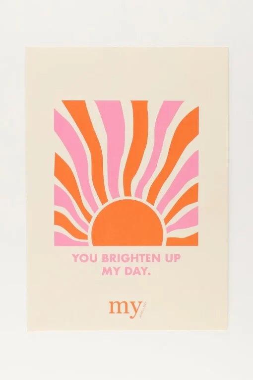 'You Brighten Up My Day'' Kaart