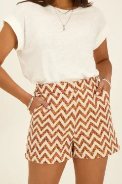 Zig Zag Short Multi Kleur
