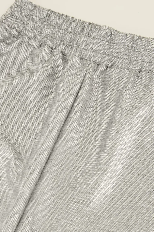 Zilveren Broek Wide Leg