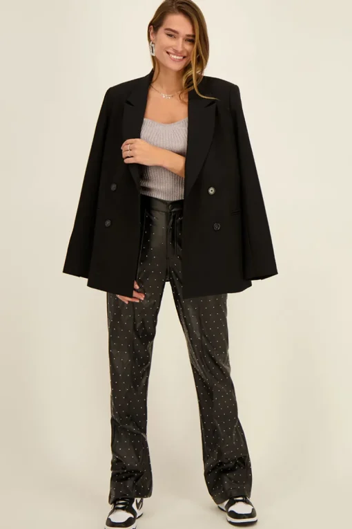 Zilveren Corset Top Met Lurex