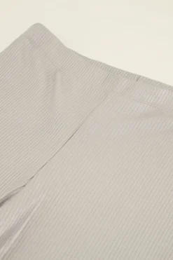 Zilveren Flared Broek