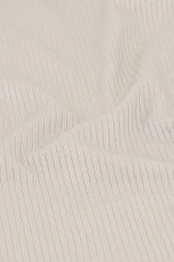 Zilveren One-shoulder Top
