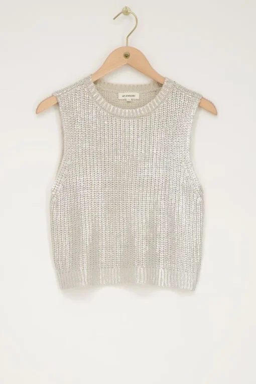 Zilveren Spencer Metallic Look
