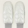 Zilveren Wanten Met Padded Hartjes